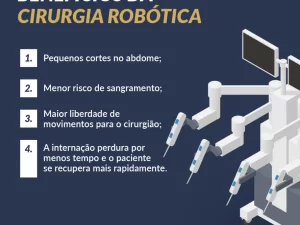 Benefícios da cirurgia robótica
